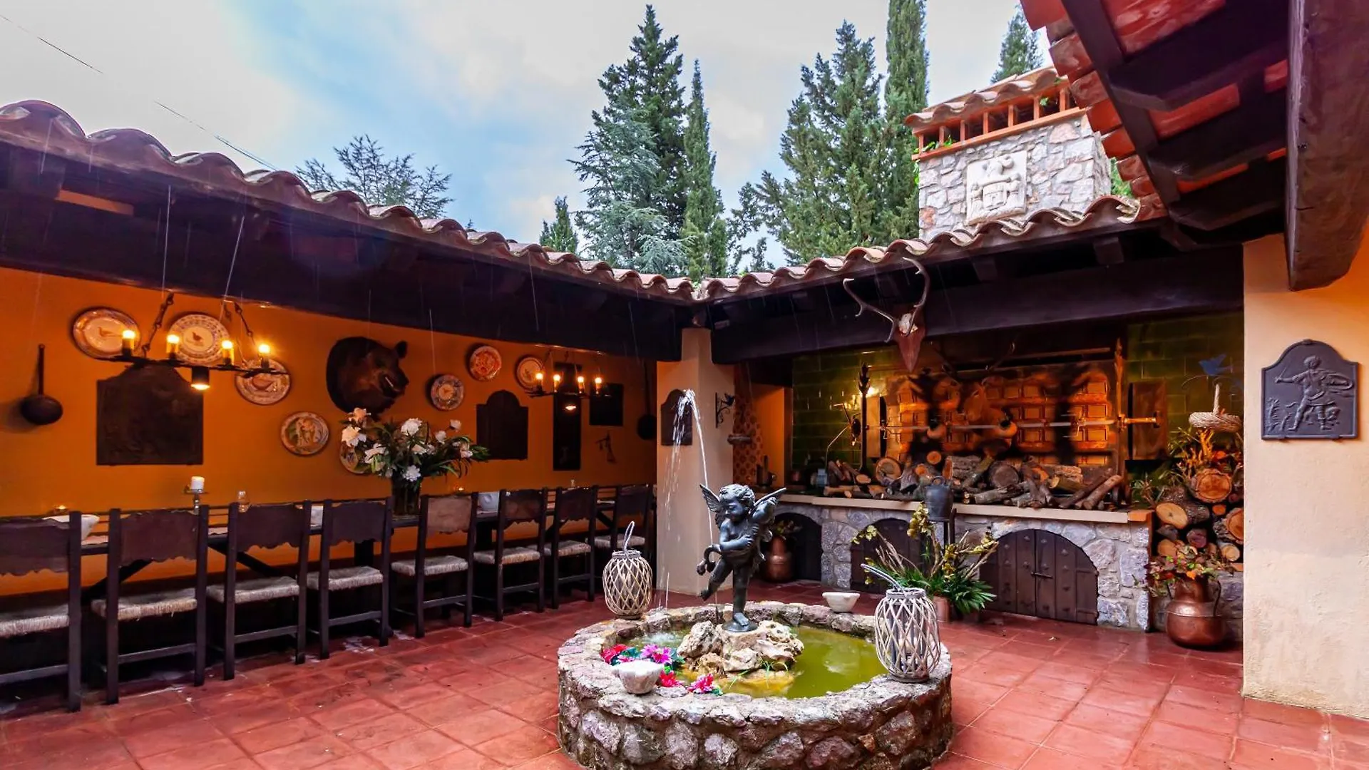 Апартаменты Masia Mimosa Jardin Darnius Испания